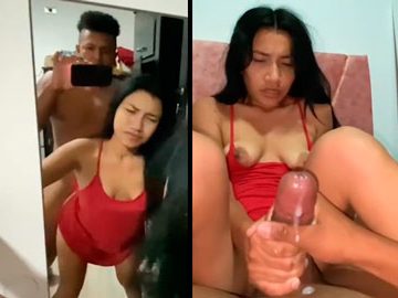 SEXO-CON-SU-NOVIA-VENEZOLANA-QUE-TERMINA-CON-EL-COÑO-BIEN-MOJADO