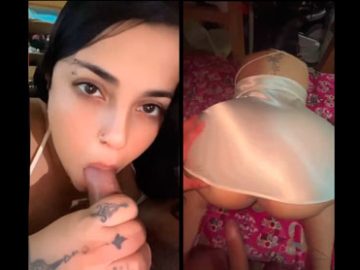 MEXICANA-EN-BABYDOLL-BLANCO-CHUPA-VERGA-Y-LUEGO-SE-LA-METE-DE-PERRITO