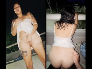SEXO-EN-BABYDOLL-EN-EL-BALCÓN