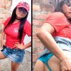 CACHANDO-EN-EL-TECHO-CON-UNA-PERUANA-EN-FALDA-Y-TANGA