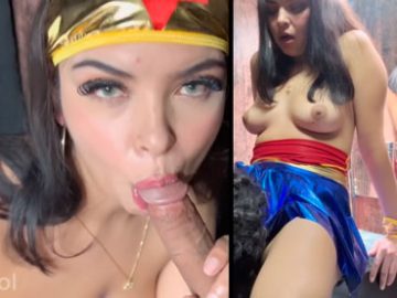 SEXO-EN-EL-BAÑO-CON-UNA-MEXICANA-DISFRAZADA-DE-LA-MUJER-MARAVILLA